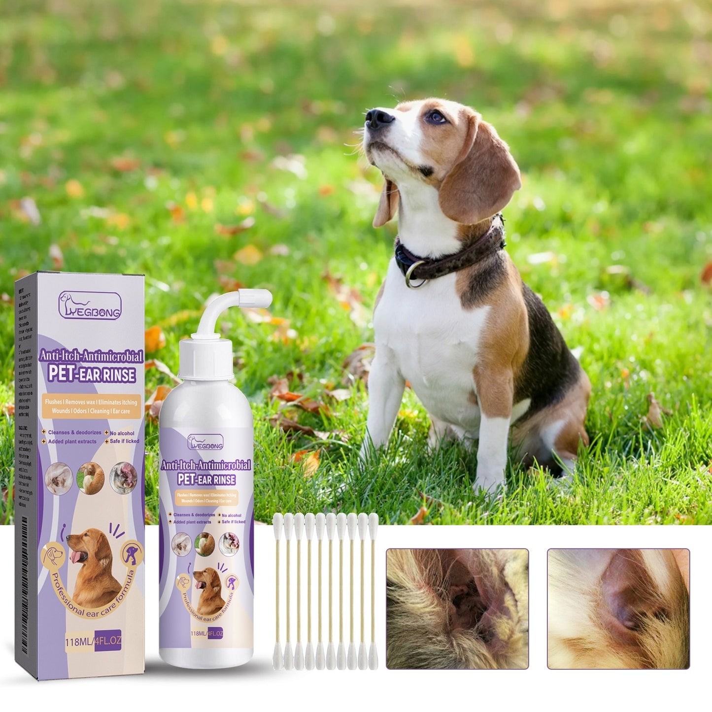 Alcohol-Free Pet Ear Cleaner